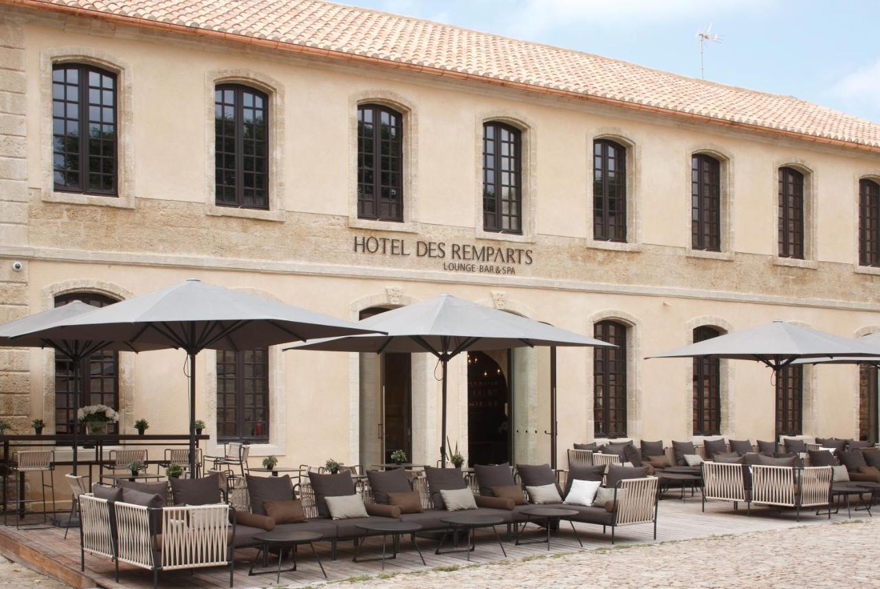 Boutique Hotel Des Remparts & Spa Aigues-Mortes Exteriör bild